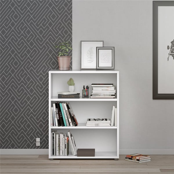 Bijela modularna biblioteka 89x113 cm Prima – Tvilum-image-1