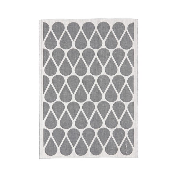 Kuhinjska krpa od mješavine lana 46x66 cm Otis Charcoal – Pappelina