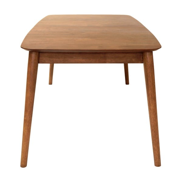 Proširiv blagovaonski stol s dodatnom pločom u dekoru oraha 90x180 cm Montreux – Actona-image-4