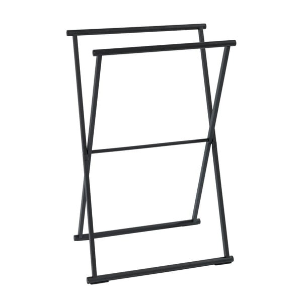 Crni sklopivi stalak za ručnike Wenko Lava-image-2