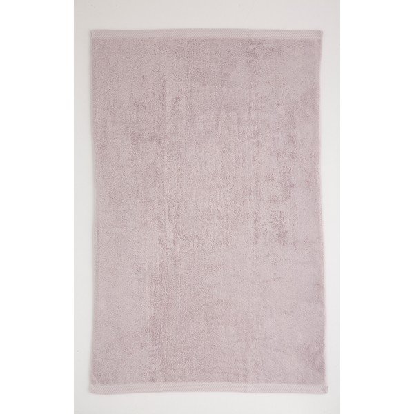 Svijetlo sivi pamučni ručnik El Delfin Lisa Coral, 50 x 100 cm-image-1