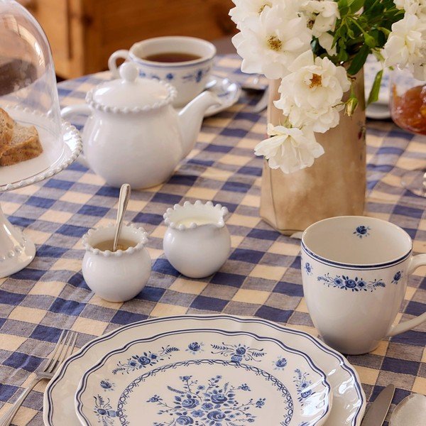 Bijeli čajnik od kamenine s cjedilom 500 ml Pearl – Costa Nova-image-2