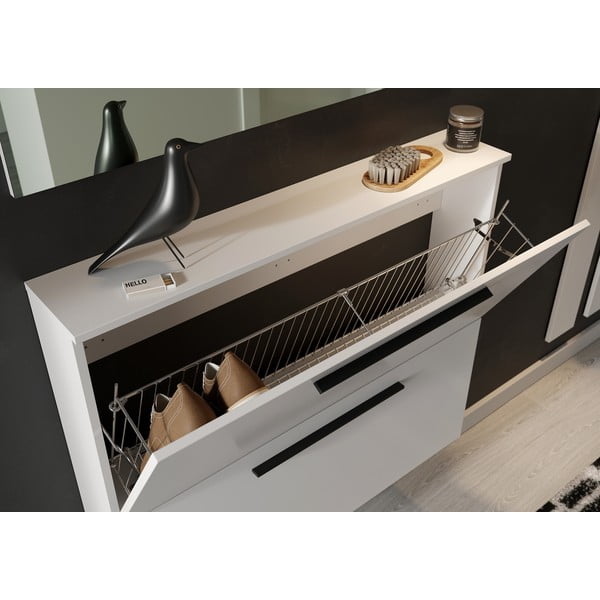 Bijeli viseći ormarić za cipele Utah - Germania-image-4