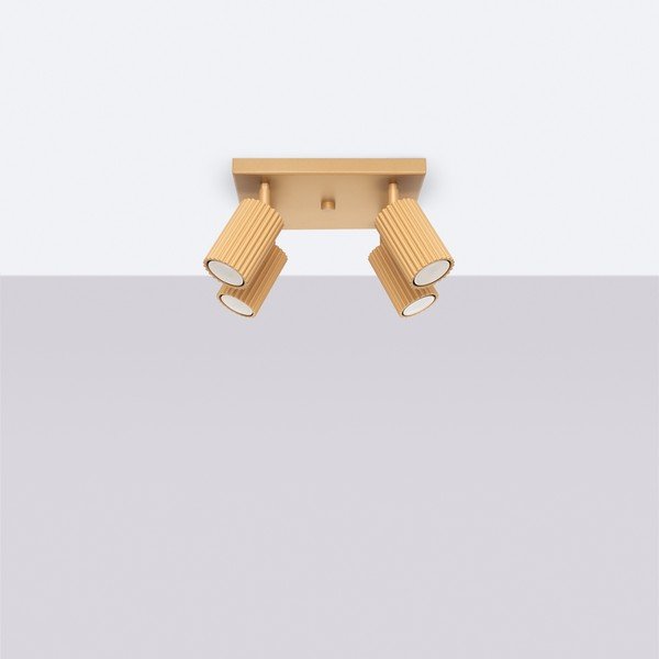 Reflektor u zlatnoj boji 25x25 cm Gleam – Sollux-image-4