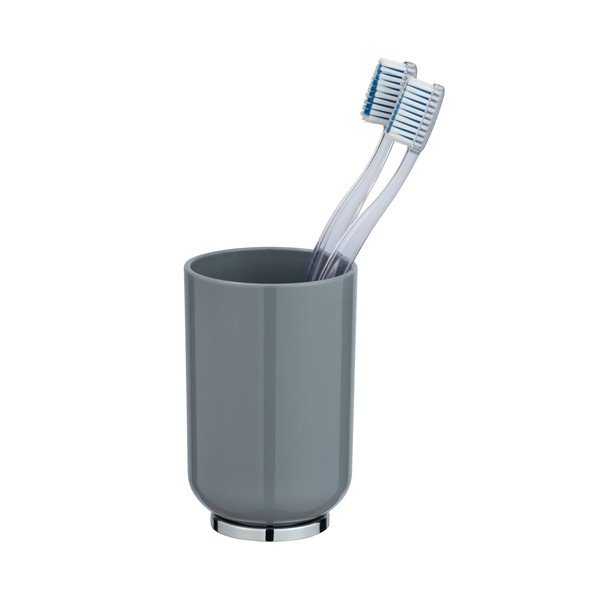 Siva čaša za četkice za zube Wenko Posa-image-2