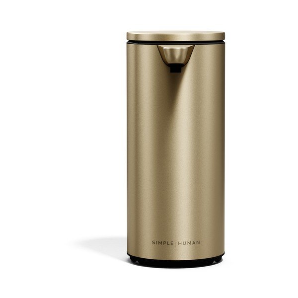 Željezan automatski dozator sapuna mat zlatni 266 ml – simplehuman-image-3
