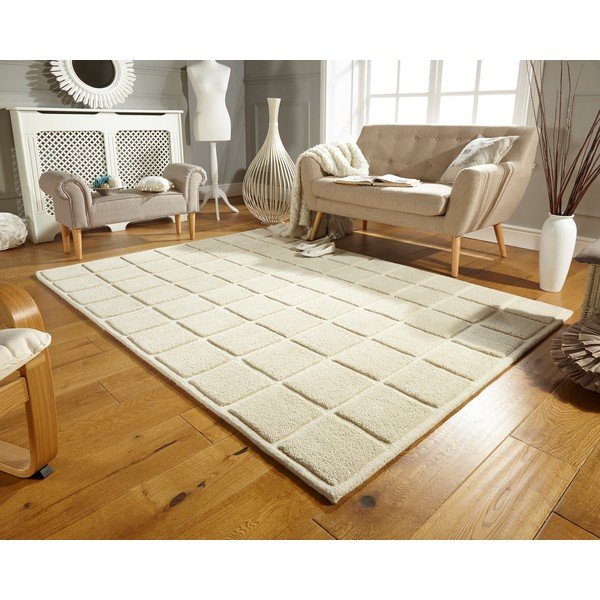 Vuneni tepih Blocks 80x150 cm, lagan-image-1