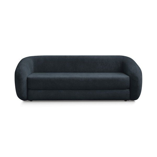Tamno plava sklopiva sofa od šenila 228 cm Neyo – Bobochic Paris