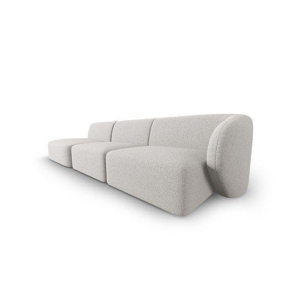Svijetlo siva sofa od šenila s desnim kutom 311 cm Paolo – Milo Casa-image-2