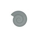 Silikonski stalak za suđe 15x16,5 cm Nautilus – OYOY Living Design