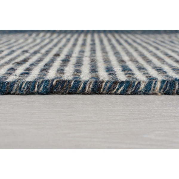 Plava vunena staza Flair Rugs Anu, 60 x 200 cm-image-3