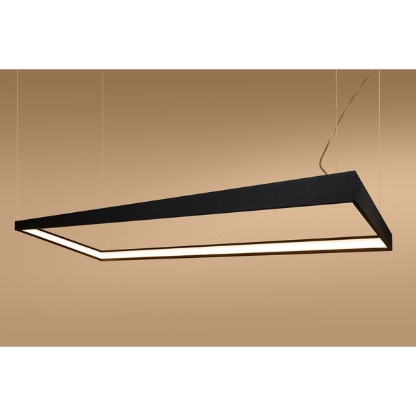 Crna metalna LED viseća svjetiljka TUULA – Thoro-image-3