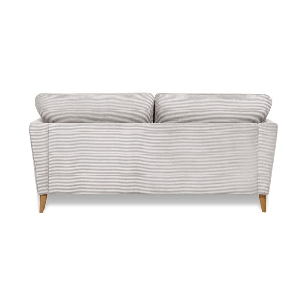 Svijetlo siva sofa od samta 170 cm Paris – Scandic-image-3