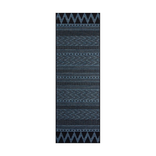 Tamnoplavi vanjski tepih NORTHRUGS Sidon, 70 x 200 cm