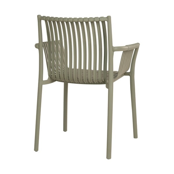 Zelene plastične vrtne stolice u setu 2 kom Tulsa – House Nordic-image-4