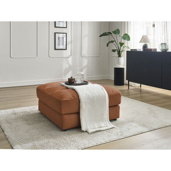 Narančasti baršunast tabure Sierra – Bobochic Paris-image-4