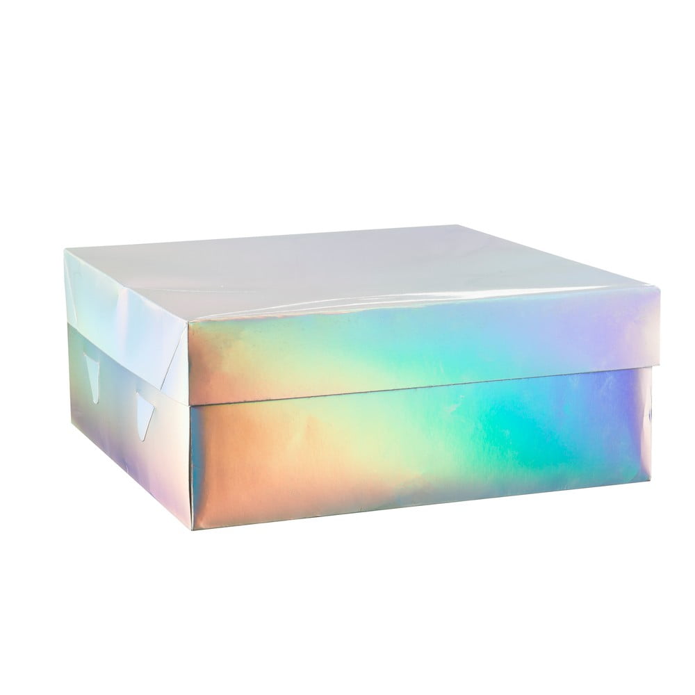 Papirna kutija za torte s metalik efektom Mason Cash Holo L