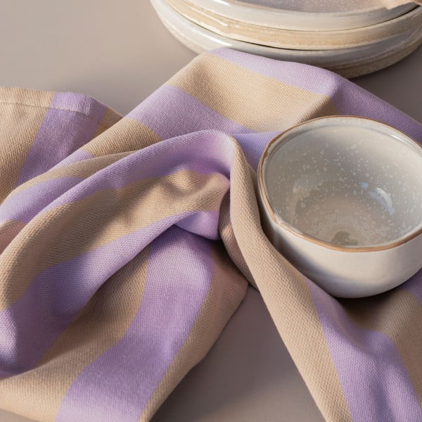 Pamučna kuhinjska krpa 2 kom 50x70 cm Stripes – Mette Ditmer Denmark-image-1