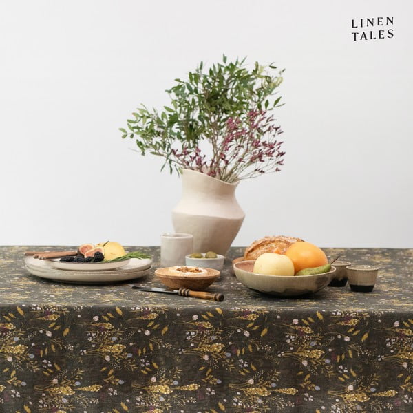 Laneni stolnjak 140x300 cm Woodland – Linen Tales-image-3