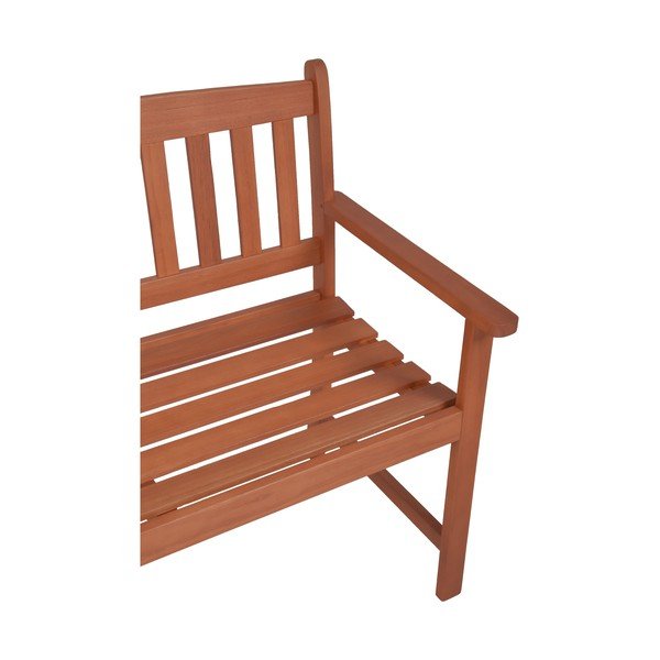 Smeđa vrtna klupa od masivnog drveta Promotion – Garden Pleasure-image-2