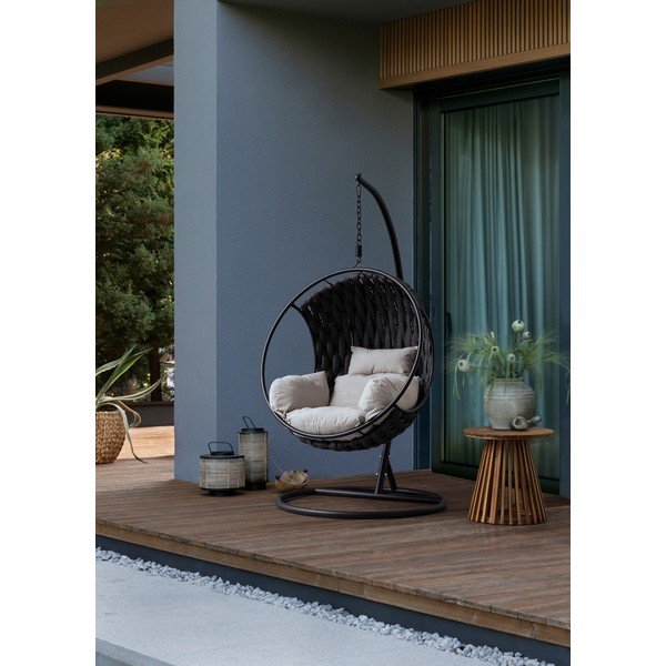 Okrugao vrtni stolić od masivnog bagrema ø 50 cm Rodano – Bizzotto-image-2