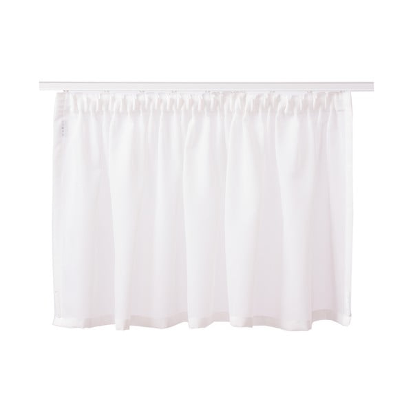 Bijela prozirna zavjesa od voila 150x50 cm Avenue – Mendola Fabrics