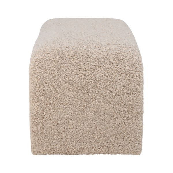 Krem klupa od bouclé tkanine Bobbie – Bloomingville-image-4