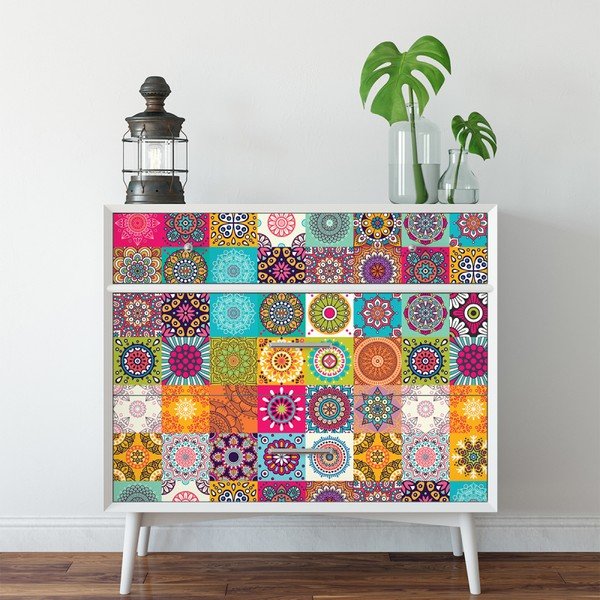 Set od 30 naljepnica Ambiance Tiles za namještaj Lopez namještaj, 20 x 20 cm-image-1
