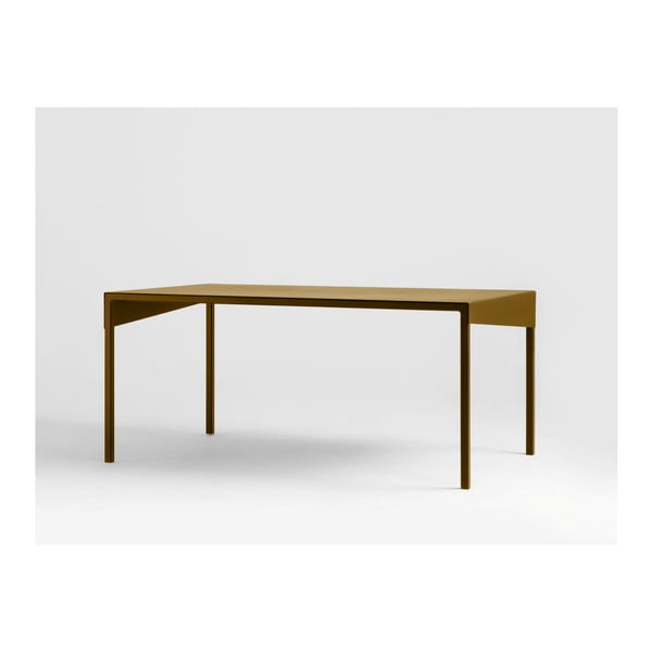 Metalni konferencijski stol u zlatu Custom Form Obroos, 100 x 60 cm