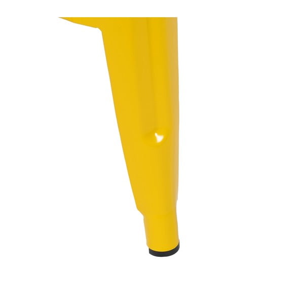 Žute metalne barske stolice u setu 2 kom (visine sjedala 61 cm) – Ixia-image-2