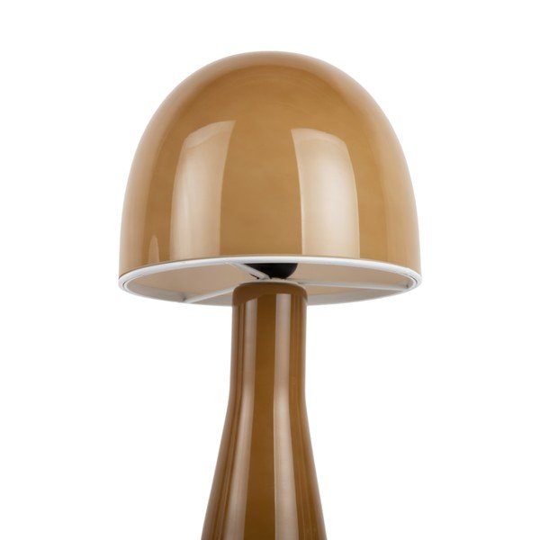 Oker žuta stolna lampa sa staklenim sjenilom (visina 45 cm) Bombin – Leitmotiv-image-2