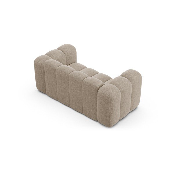 Bež sofa od šenila 170 cm Lupine – Micadoni -image-2