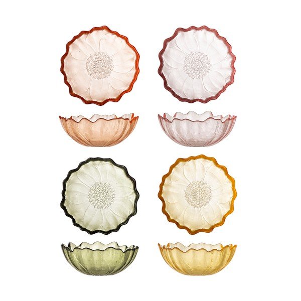 Staklene zdjelice u setu 4 kom za sladoled 120 ml Kana – Bloomingville