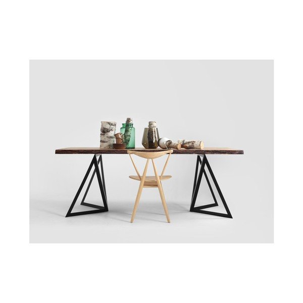 Blagovaonski stol s borovom daskom Custom Form Sherwood Dark, 240 x 100 cm-image-4