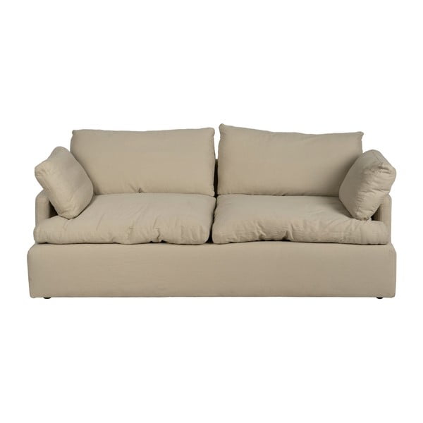 Bež lanena sofa 212 cm – Ixia