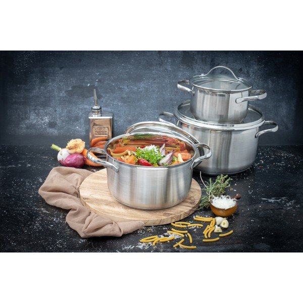 Set lonaca 9 kom od nehrđajućeg čelika Horizon – ELO-image-4