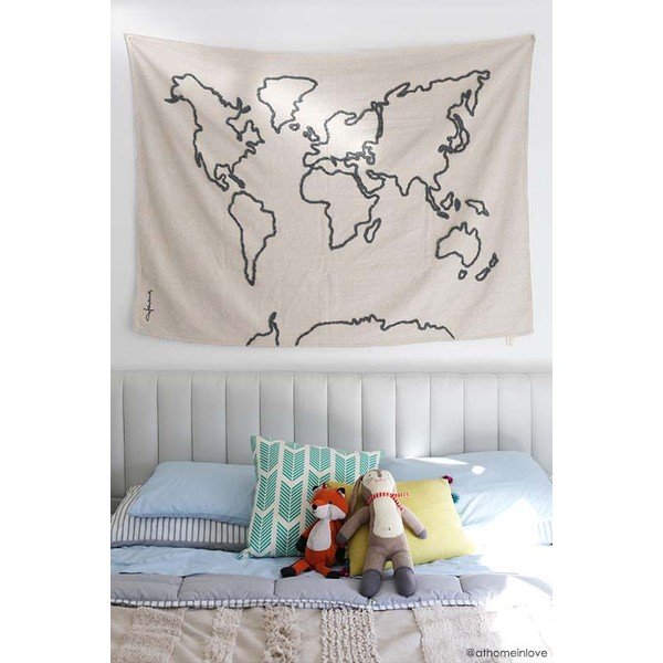 Karta za zid 160x120 cm Canvas Map – Lorena Canals-image-2