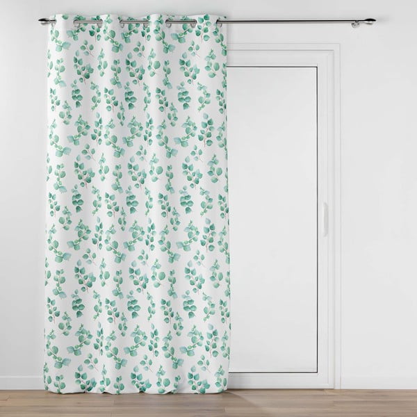 Bijela/zelena zavjesa 140x280 cm Leandre – douceur d'intérieur