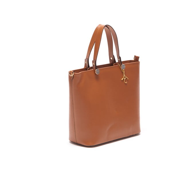 Kožna torbica Damien 432 Cognac-image-1