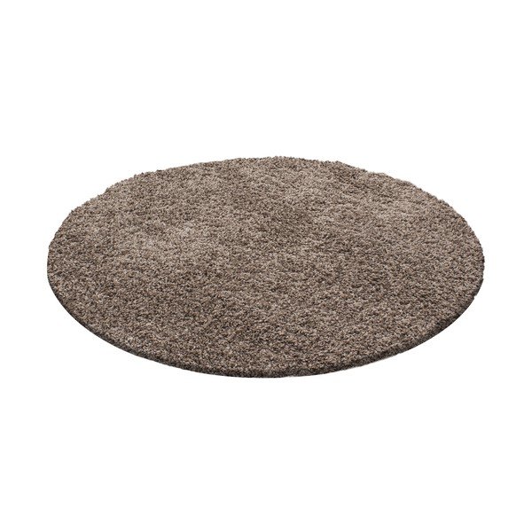 Smeđi okrugao tepih ø 120 cm Life – Ayyildiz Carpets