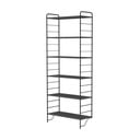 Crni modularni sustav polica 82x204 cm Dakota – Tenzo