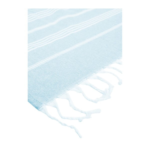 Svijetloplavi ručnik za kupanje s dodatkom pamuka Kate Louise Cotton Collection Classic Ice Blue, 100 x 180 cm-image-2