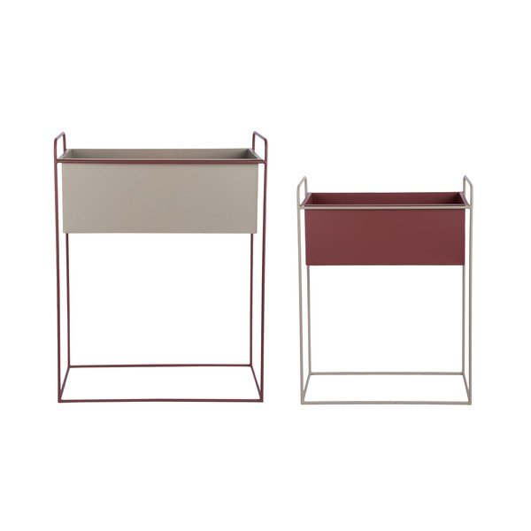 Metalni stalci za tegle za cvijeće u setu 2 kom (visina 65 cm) Reina – PT LIVING-image-3