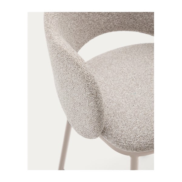 Barska stolica boje slonovače (visine sjedala 65 cm) Maina – Kave Home-image-3