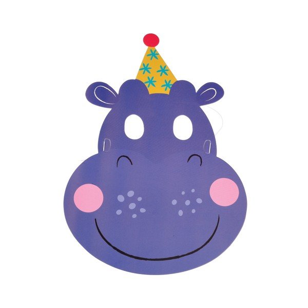 Set od 6 maski od papira Rex London Party-image-1