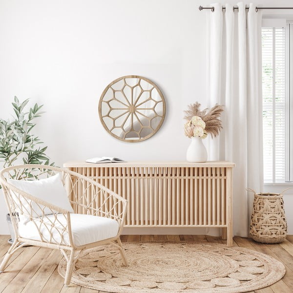 Zidno ogledalo ø 50 cm Alice - Styler-image-2