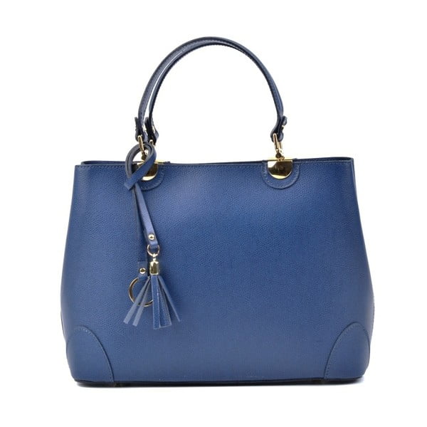 Plava kožna torbica Isabella Rhea Munda