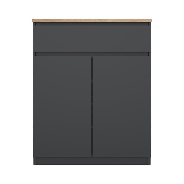 Tamno siva komoda 80x100x40 cm Naia – Tvilum-image-3