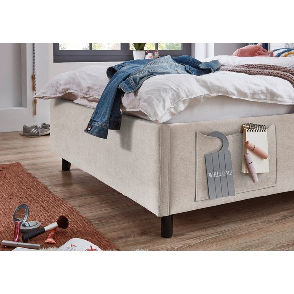 Bež dječji krevet s prostorom za odlaganje s podnicom 120x200 cm Cosy – Meise Möbel-image-4