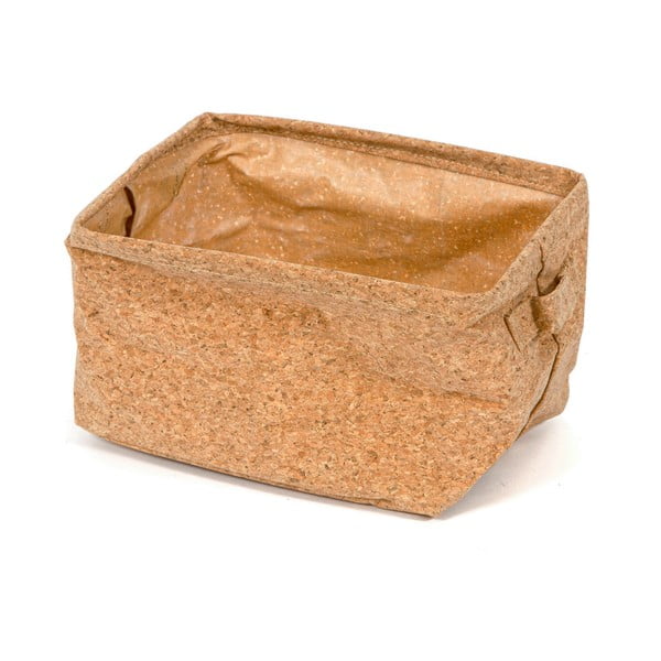 Košara za pohranu od pluta Compactor Cork Iron Frame Basket, 25 x 15 cm-image-2